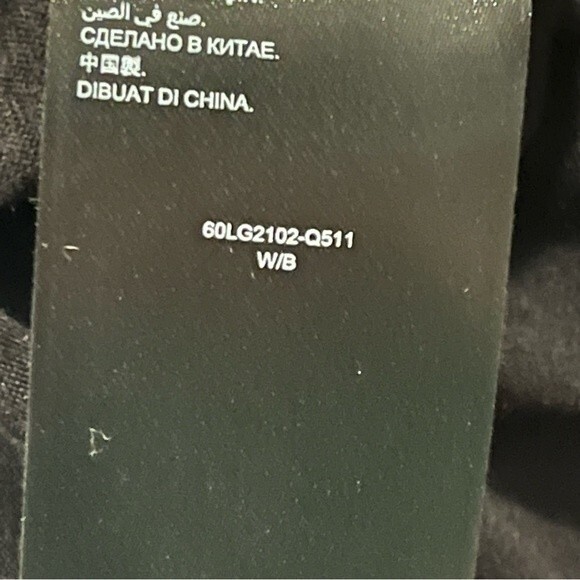 Bebe White & Black Sleeveless Wrap Blouse Built in Cami Size XS - Picture 9 of 9